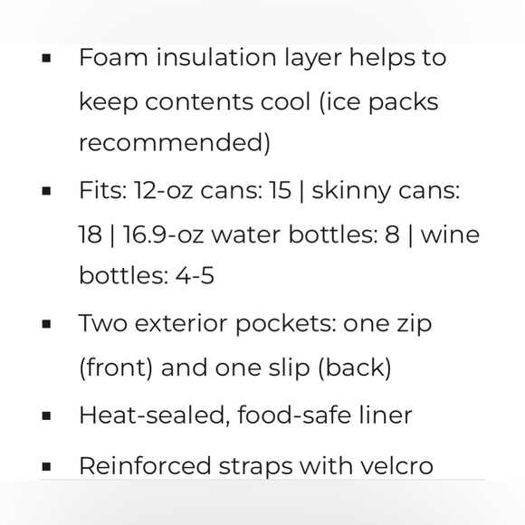 NEW WITH TAGS Scout Totes Ma Boats Pleasure Chest Soft Cooler - Picture 14 of 16